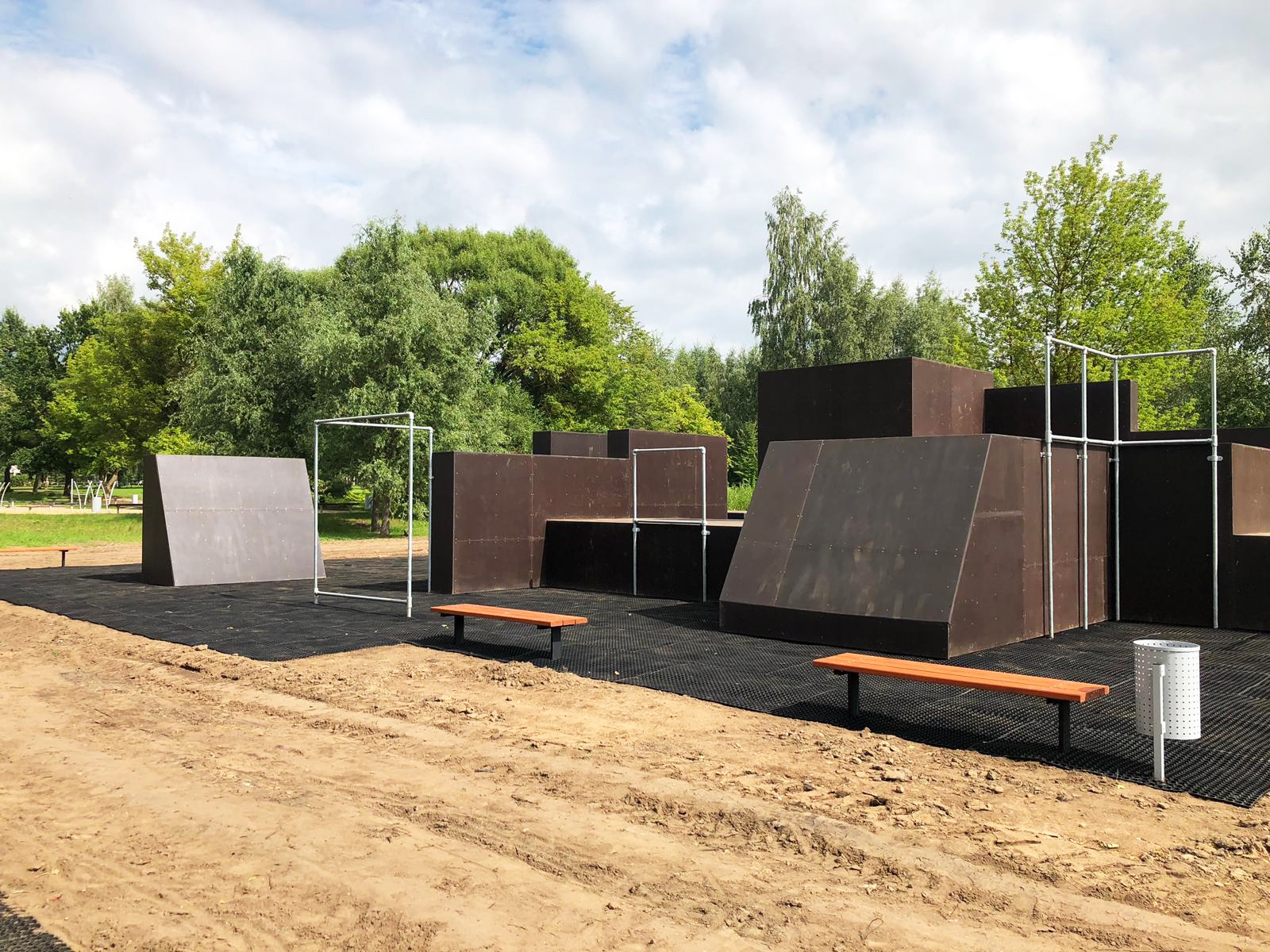 Parkour parks Vīļānos,MK Dizains