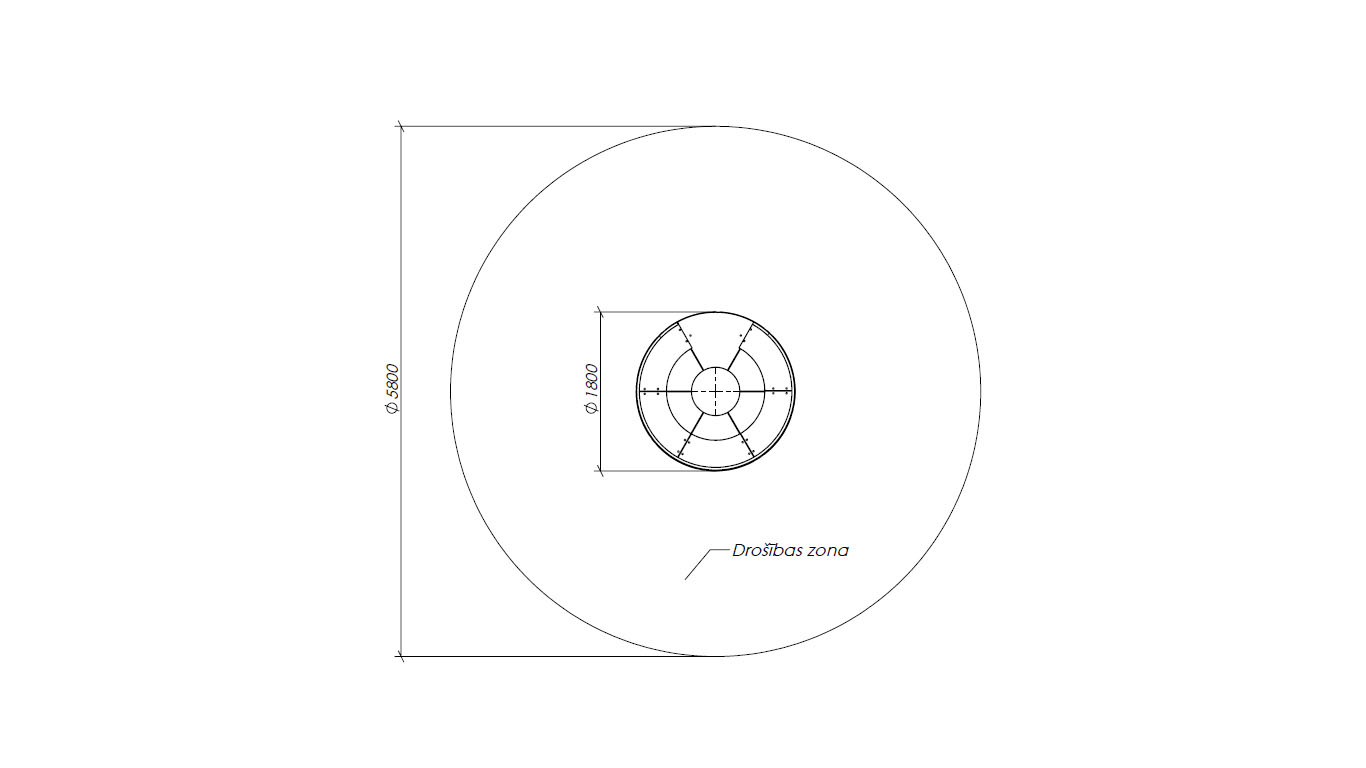 Bērnu karuselis KM 18 07,MK Dizains