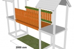 S modulis - TILTS AR MARGĀM