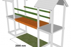 S modulis - TILTS AR PARASTĀM MARGĀM