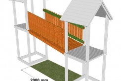 S modulis - SLĪPAIS TILTS AR MARGĀM
