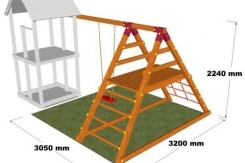 VISIEM modulis - ŠŪPOLES FUN SIMPLE 3