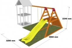 VISIEM modulis - ŠŪPOLES FUN SIMPLE 2