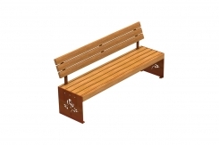 Sols uz metāla kājām KMS MODERN B2 A,MK Dizains