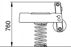 Atsperšūpoles RO AS Mocis,MK Dizains