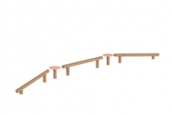 LT AS 38 Līdzsvara baļķis ar sēnēm