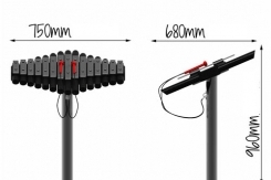 Mūzikas instruments Sansa Rimba,MK Dizains